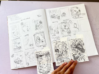 From Sketch to Calendar: How Tiny Thumbnails Become Finished Artwork - Jean Choe Art & Design