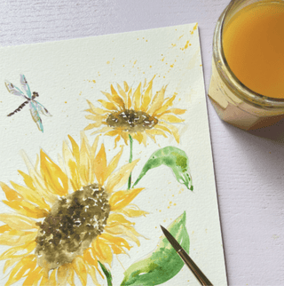Watercolor Bite-Size Tips: Seize the Splatters - Jean Choe Art & Design