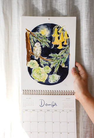 2026 Wall Calendar: Woodland Animals Monthly Calendar on Wall from Jean Choe Art & Design - Wall Calendars