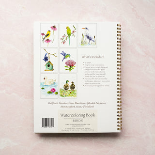 Birds Watercolor Workbook by Jean Choe Art & Design