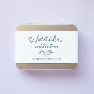 Watercolor Paint Set for Beginners, Including Brushes