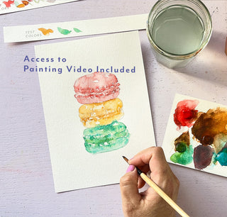 Sweet Treats Watercolor Kit by Jean Choe Art & Design