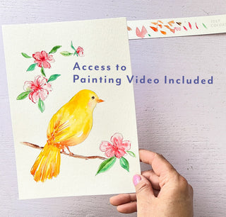 Birds Watercolor Fun Kit by Jean Choe Art & Design