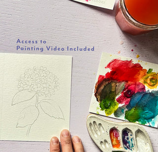 Flower Cards 1 Watercolor Fun Kit by Jean Choe Art & Design