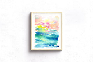 "Awakening" Watercolor Art Print from Jean Choe Art & Design - Watercolor