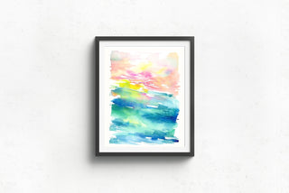 "Awakening" Watercolor Art Print from Jean Choe Art & Design - Watercolor