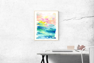 "Awakening" Watercolor Art Print from Jean Choe Art & Design - Watercolor