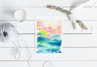 "Awakening" Watercolor Art Print from Jean Choe Art & Design - Watercolor