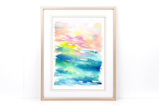 "Awakening" Watercolor Art Print from Jean Choe Art & Design - Watercolor