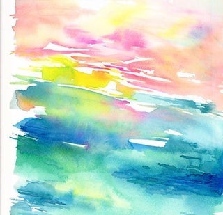 "Awakening" Watercolor Art Print from Jean Choe Art & Design - Watercolor