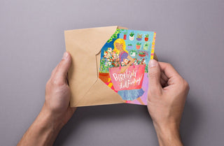 Happy Birthday Delivery Greeting Card from Jean Choe Art & Design - Other Baby