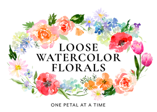 Loose Watercolor Florals online course by Jean Choe Art & Design