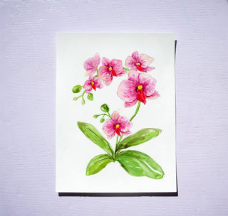 Individual Floral Watercolor Pages: Pre - Outlined & Perfect for Beginner and Art Gifts from Jean Choe Art & Design - Coloring Books