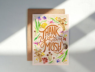 Mushroom Thank You Card: Thank You Very Mush from Jean Choe Art & Design - Other Baby