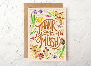 Mushroom Thank You Card: Thank You Very Mush from Jean Choe Art & Design - Other Baby