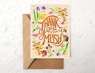 Mushroom Thank You Card: Thank You Very Mush from Jean Choe Art & Design - Other Baby