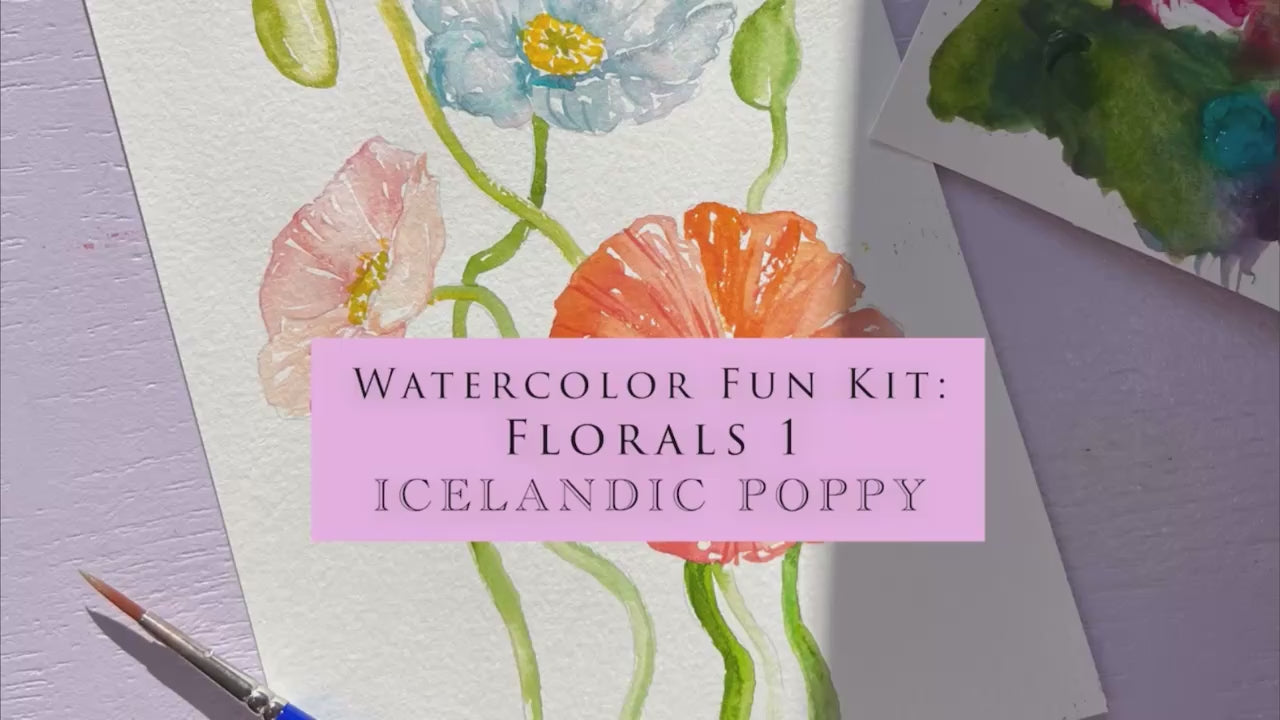 Watercolor painting video tutorials