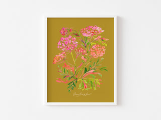 Queen Anne’s Lace Art Print: Wildflower Wall Art from Jean Choe Art & Design - Giclée