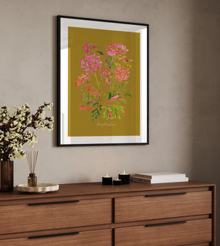 Queen Anne’s Lace Art Print: Wildflower Wall Art from Jean Choe Art & Design - Giclée
