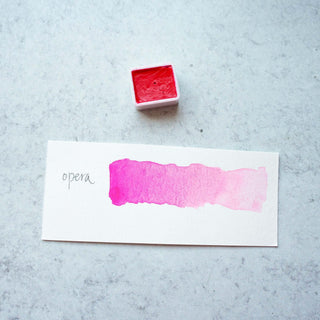 Watercolor Paint, Individual Half Pan: Opera color from Jean Choe Art & Design - Art Paint