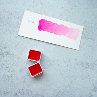 Watercolor Paint, Individual Half Pan: Opera color from Jean Choe Art & Design - Art Paint