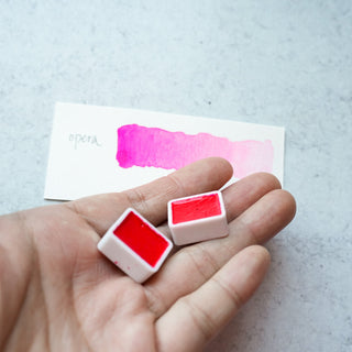 Watercolor Paint, Individual Half Pan: Opera color from Jean Choe Art & Design - Art Paint