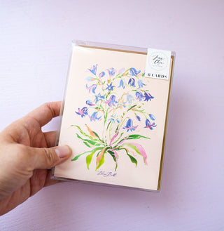 Wildflower Greeting Card Set: Assorted Pack of 6 from Jean Choe Art & Design - Blank Cards